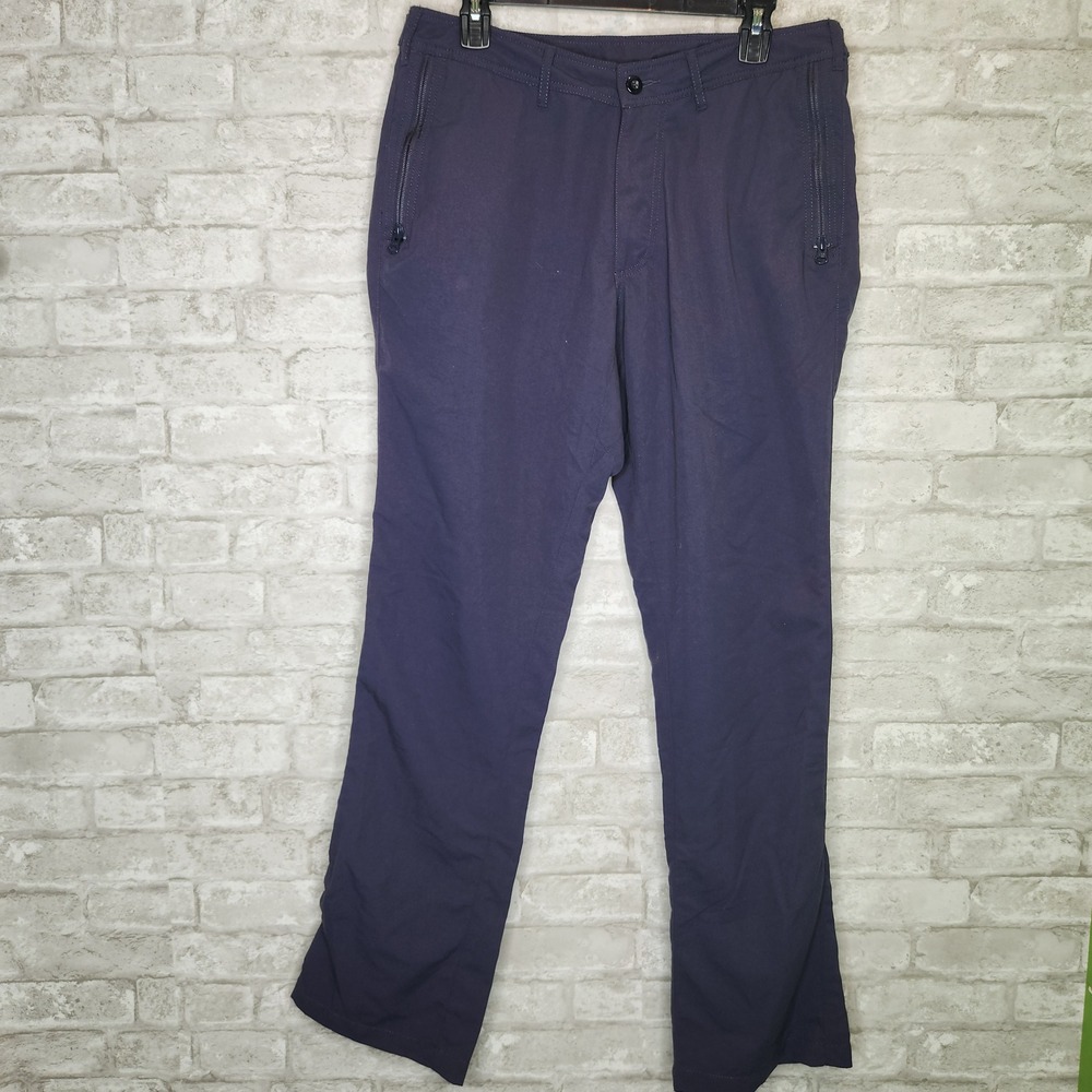 Clothing Arts Pants Men's Pick-Pocket Proof Navy Nylon Travel Security 32x31